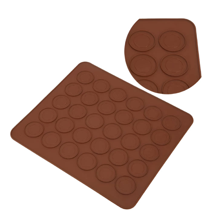  Silicone Baking Mat Mould Mold | Macarons Cake Chocolate Pastry and Cake Oven Baking Sheet